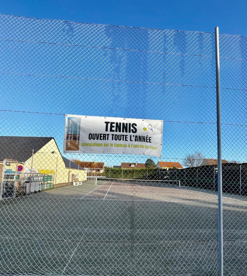 La Brise Marine Maison Renovee Cour Fermee Et Terrasse 800 M Plage Omaha Beach Avec Table De Ping Pong Proche Port En Bessin 滨海维耶维尔 外观 照片